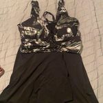 ** closet clean out** black and silver lace up top Photo 0