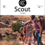 NEW! $78 SCOUT DESIGNS Geometric Hexagonal Capri Crop Leggings S Purple Photo 3