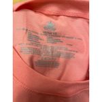 Disney Chip And Dale Sleeveless Top Women Size 1X Pink Tropical Beach Pink FLAW Photo 3