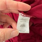 Lovers + Friends  Burgundy Red Faux Wrap Mini Skirt Womens M Coquette Photo 9