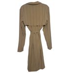 potter's pot Women M Wrap Jacket Lightweight Trench Tie Career Minimal Modest Photo 1