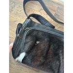 EKA Genuine‎ Leather Satchel Bag Fur Black Western Boho Vintage Legacy Leather Brown Photo 9