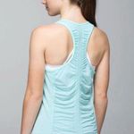 Lululemon Runner Up tank top light blue stripes Photo 0
