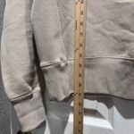 Champion  Reverse Weave Mock Neck Sweatshirt Women's Medium Beige Pullover Fall Photo 4