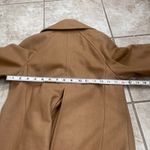 Elevenses  anthropologie Women Camel Toggle Coat Wool Blend Sz 0 coat wool blend Photo 2