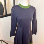 COS Navy High Low Jersey Midi Dress Size XS Photo 3