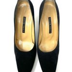 Ellen Tracy black fabric heels, made in Italy, size 9.5 Photo 5