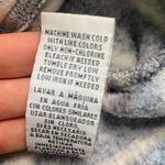 Thread & Supply Blue and White Striped Quarter Zip along Sleeve Pullover Photo 5