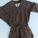 Free People Movement Intercept Washed Black Romper Size XS Photo 5