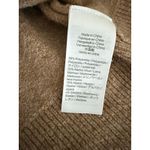 J.Crew Women's  Roll Neck Sweater Oatmeal Tan Brown Merino Wool Alpaca XXS Photo 5