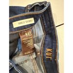 Kut From The Kloth Skinny Jeans Womens 31" Distressed Raw Hem Stretch Travel Photo 2