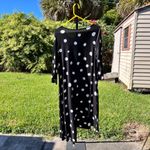 NWT Alembika Circles Polka Dot Asymmetrical Dress Size 4 / US 10 Photo 3