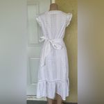 J.Crew  White Eyelet Midi Dress Photo 2