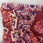 TT 1X 3X Hipster Bikini Bottom In Mauve Floral Boho Pattern Side Grommet Ties Pink Photo 5