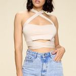 12th Tribe Halterneck Wrap Tie Top Photo 0