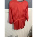 MELLODAY  Red 3/4 Sleeve Tie Blouse Photo 3