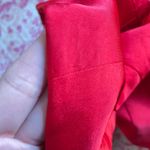 Reformation Edessa Maxi Dress Cherry Red Satin Halter Size 0 Photo 6