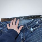 Abercrombie & Fitch A & F Skinny Dark Blue Jeans Womens Size 27x33 Size 4 Reg Photo 13