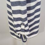 D&Co. Navy and White Striped Knit Top Size XXS Preppy Navy Stripe Top Blue Photo 2