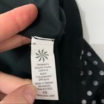 Athleta  Polka Dot Leggings XS Black‎ High Rise Stretchy Activewear Yoga Pants Photo 4