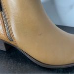 Lucky Brand Women's Basel Ankle Booties Caramel New Milled Old English Sz 7.5 Photo 5