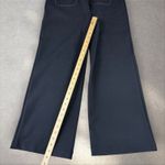 Anthropologie  MAEVE Irina Relaxed Ponte Black Wide Leg Belted Pants Size 8 Photo 5