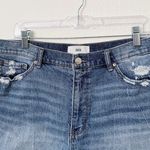 BKE [] Parker High Rise Distressed Denim Cut Off Shorts Stretch Raw Hem Size 30 Photo 3