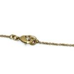 Handmade Gold-Tone Rhinestone Arch U Necklace Photo 3