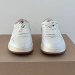 Madewell Court Sneakers in White Leather in Ivory Multi, Size 7.5 Photo 5