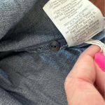 Madewell  Denim Puff-Sleeve Shirtdress in Harris Wash Blue Size Small Photo 5