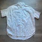 Madewell Courier Embroidered Cactus Short Sleeves Shirt Size XS Photo 1