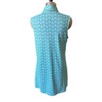 NWT Cabana Life Cote d'Azur 1/4 Zip Sleeveless Sun Protection Dress Size Large Blue Photo 4