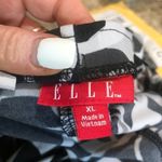 Elle  Size XL black and white geometric design scope Photo 3