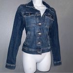 Sonoma Women’s Blue Denim Jean Jacket Lomg Sleeve Womens Small Photo 2