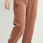 Aerie Women’s Sz L Terra Cotta Essential Cargo Joggers Photo 0