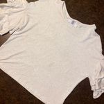 Workshop Republic Clothing Ruffled Sleeve Top - size large Photo 1