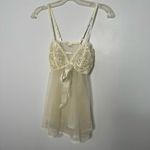 Sear vintage sheer gown and cover size medium White Photo 5