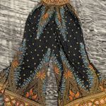 Kathmandu Imports Bohemian Wide-Leg Pants - Blue and Orange One size fits S-L By Kathmandu  Photo 0