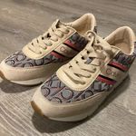 Calvin Klein   Mono Jacquard Suede Shoes | Kicks | Sneakers Photo 3