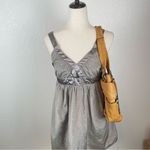 B. Makowsky Tan East West Sadie Pocket Shopper Caramel Leather Shoulder Bag NWT Tan Size XL Photo 4