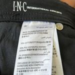 INC  Women’s Novelty Denim Stretch bootleg in deep black size 0P Photo 10