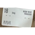 a.n.a ‎ Women's Pants Pleated Chino Long Trouser Wide Leg Hi-Rise Tan Sz. 18 NWT Photo 5