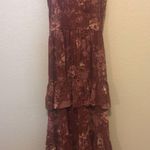 Francesca's Purple Floral Francesca’s Maxi Dress Photo 0