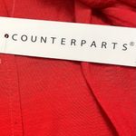 Counterparts  extra large blouse, TJ Maxx price tag still on! Beautiful red Photo 2