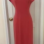 Handmade New  Woman’s 100% Viscose Orange Long Dress, Sz S/M Photo 9
