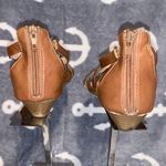 dexflex comfort brown strappy zip summer sandals Photo 3