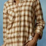 BDG New  Urban Outfitters Flannel Distressed Button Down Shirt XS Photo 0