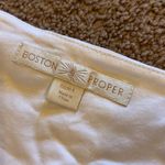 Boston Proper  white blouse L Photo 6