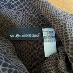 Sag Harbor  Dress Printed Zip Up Dress Top Photo 2