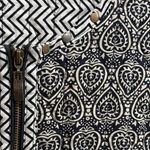 Women’s Black, Tan and White Quilted Zip Front Jacket by Tribal, NWT, Size TG/XL Black Photo 2